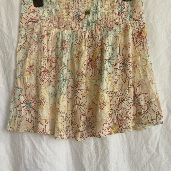 Ripcurl Skirt Floral Tied Beach Coastal Cow girl Size Medium - Picture 10 of 11